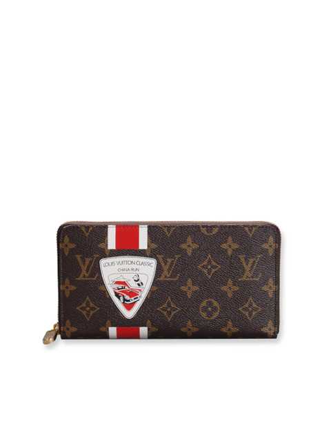 1:1 Copy Louis Vuitton Monogram Canvas China Run Zippy Wallet M60068 Replica - Click Image to Close